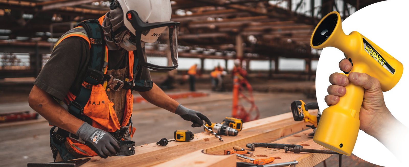 WoodsCan Hornet Rechargeable Electric Air Horn - the world's most advanced signaling device for industrial and recreational safety.