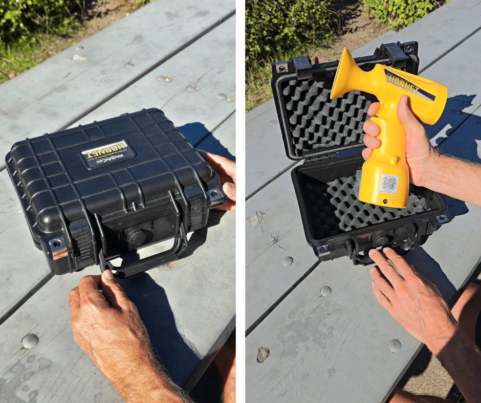 Portability-WoodsCan-Hornet-Rechargeable-Battery-Powered-Electric-Air-Horn