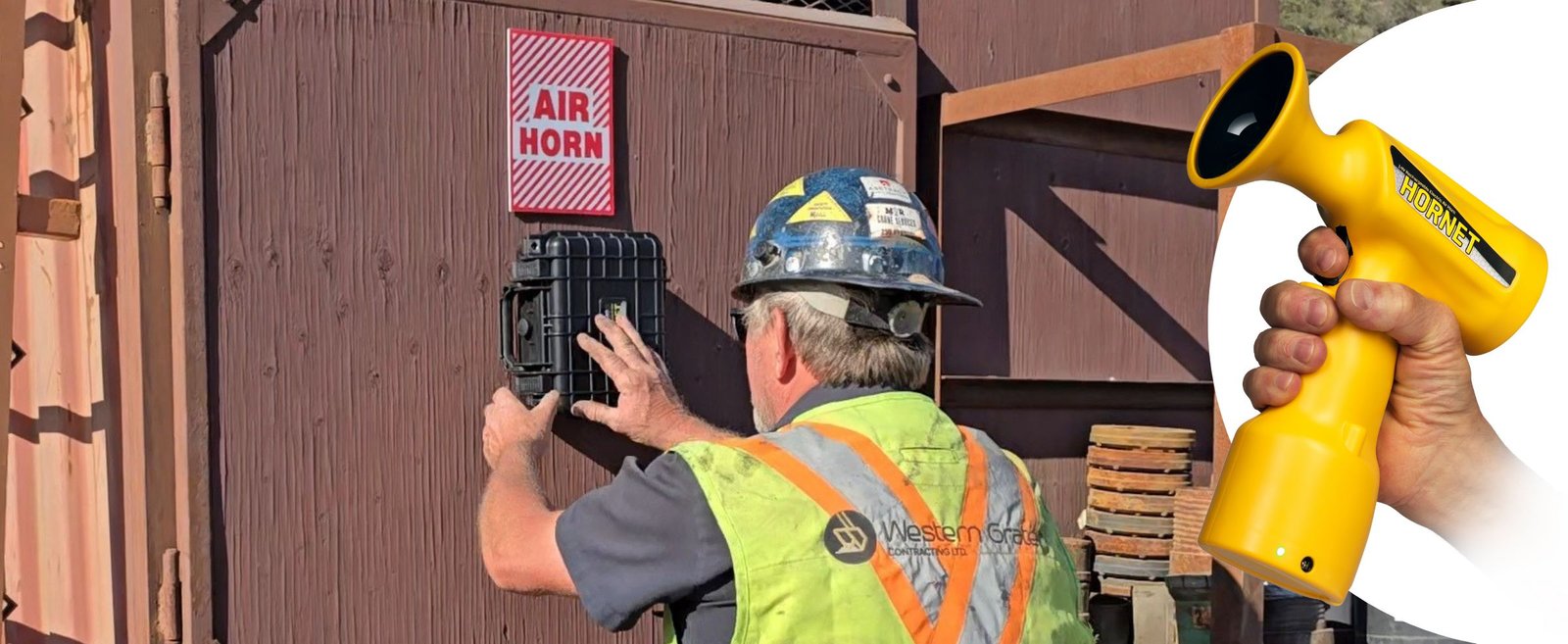About Us, WoodsCan Industries Inc., WoodsCan Hornet Rechargeable Electric Air Horn – the world’s most advanced signaling device for industrial and recreational safety. About Us, WoodsCan Industries Inc., WoodsCan Hornet Rechargeable Electric Air Horn - the world's most advanced signaling device for industrial and recreational safety.