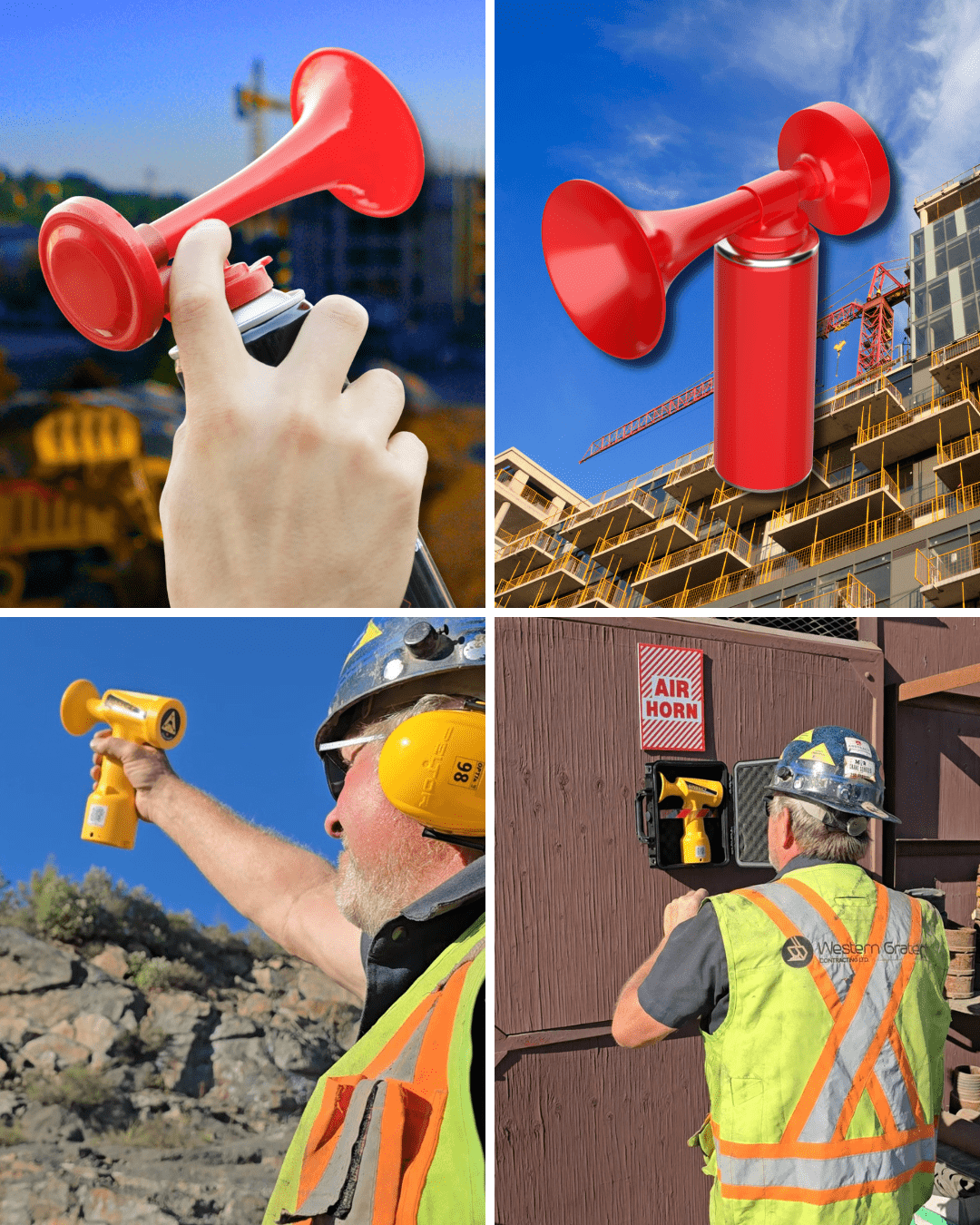 Are air horns dangerous in hot weather?