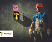 Construction Safety Signaling Device, WoodsCan Hornet rechargeable air horn