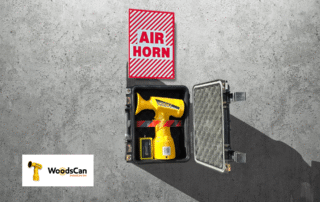 Why include an air horn in an emergency kit?