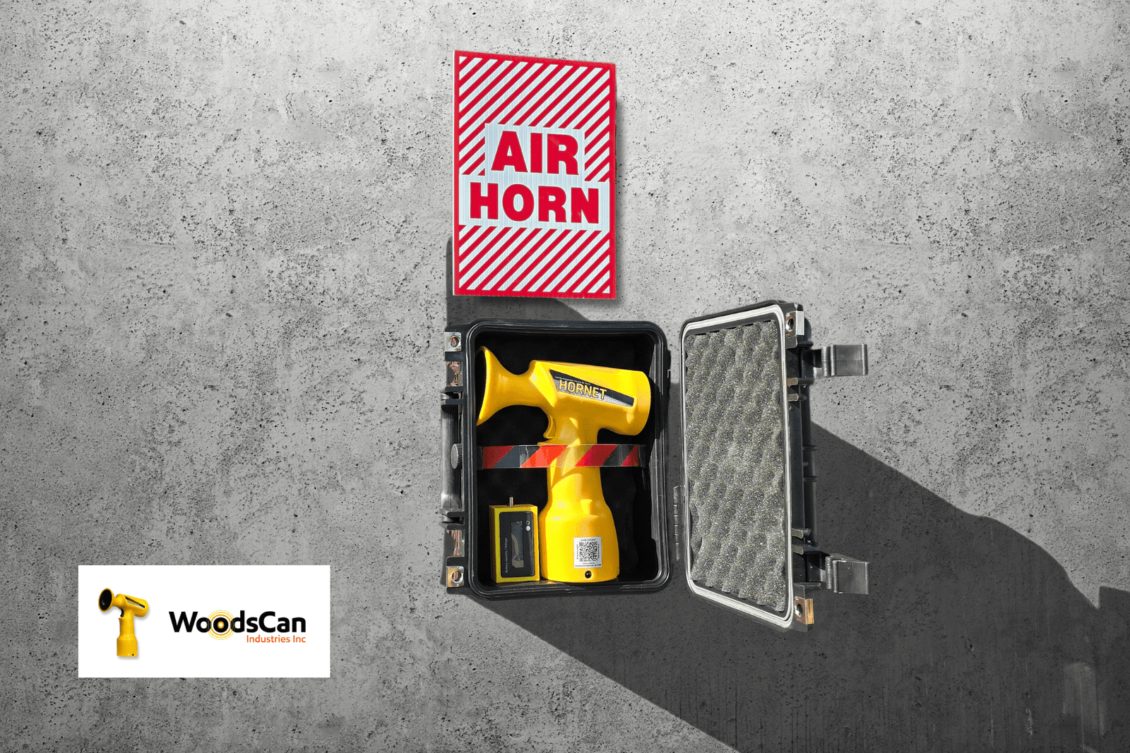 Why include an air horn in an emergency kit?