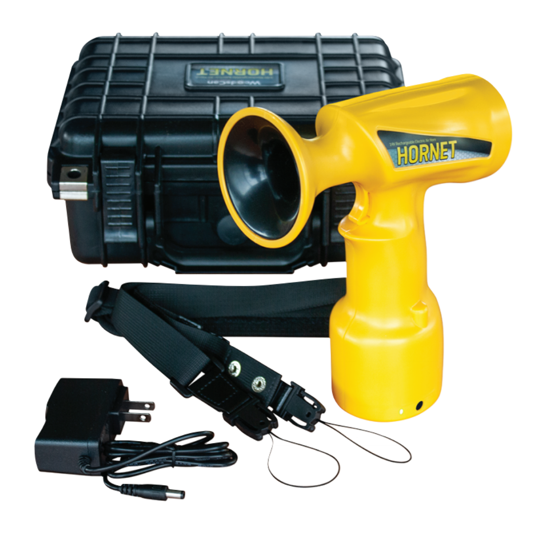 Hornet Rechargeable Air Horn Railway Safety Kit