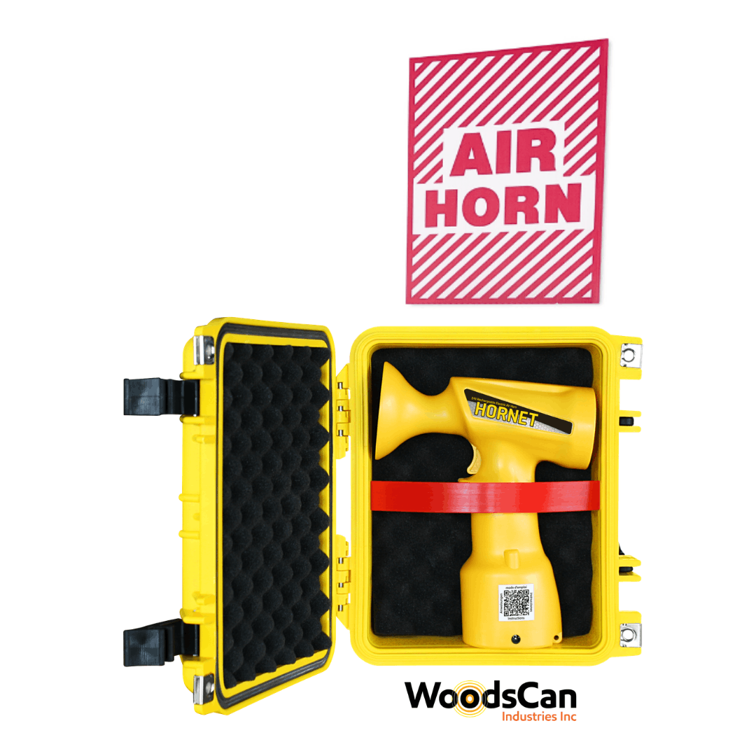 WoodsCan Hornet Air Horn Emergency Station Kit