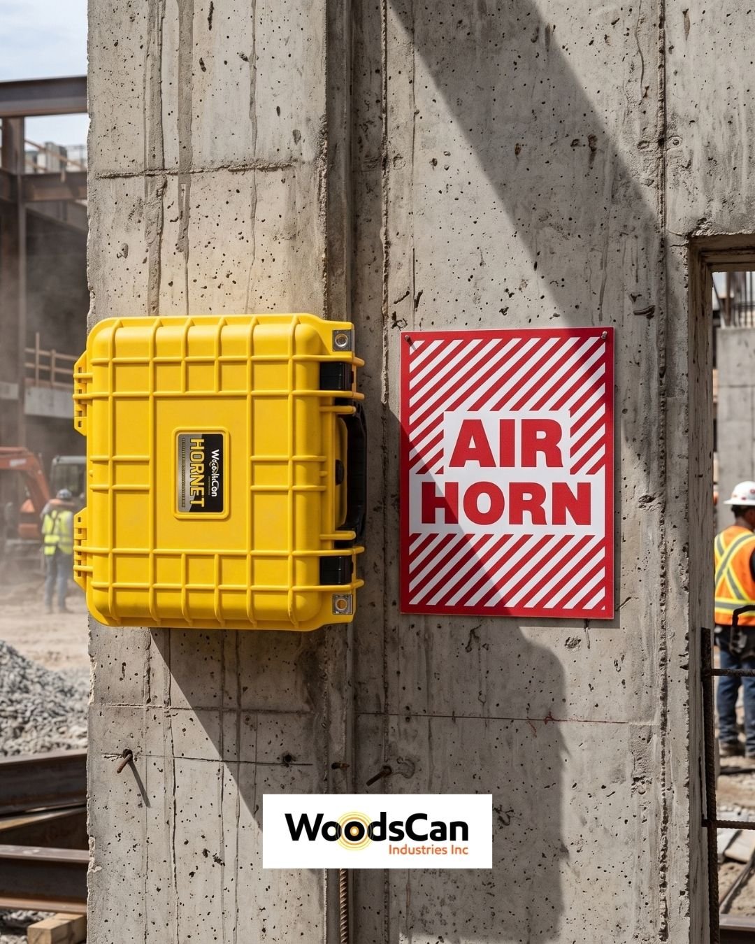 Hornet Air Horn Emergency Station Kit, WoodsCan Industries Inc