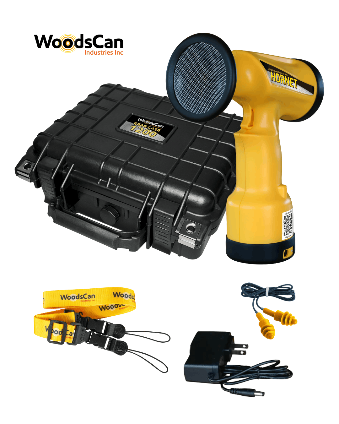 Industrial Kit Air Horn, WoodsCan Hornet